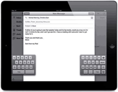 Q&A: Why is the keyboard on my iPad split in half?