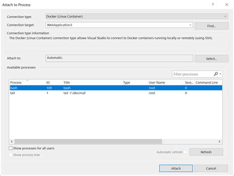 使用 Visual Studio 中的“容器”窗口 Visual Studio Windows Microsoft Learn