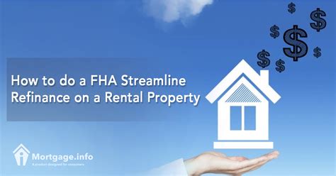 How To Do A Fha Streamline Refinance On A Rental Property Mortgage Info