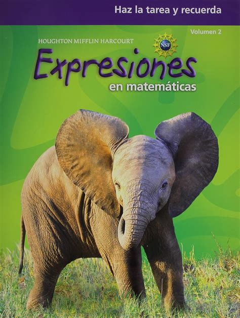 Math Expressions Spanish Homework Remembering Workbook Volume 2