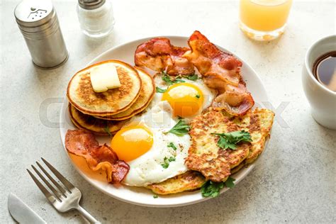 Full American Breakfast | Stock image | Colourbox