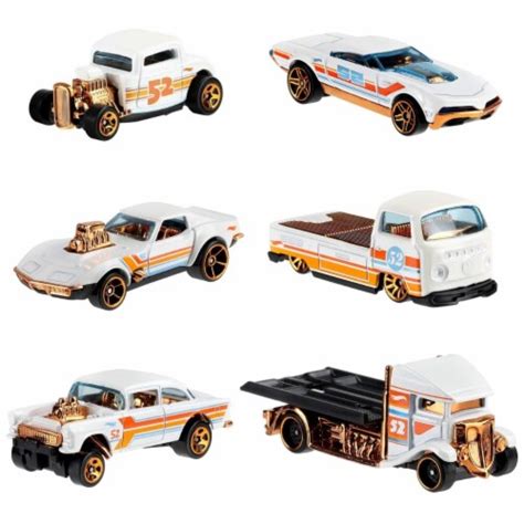 Hot Wheels Pearl Chrome Series Set Of Racing Cars Limited Edition Mattel Unit Ralphs