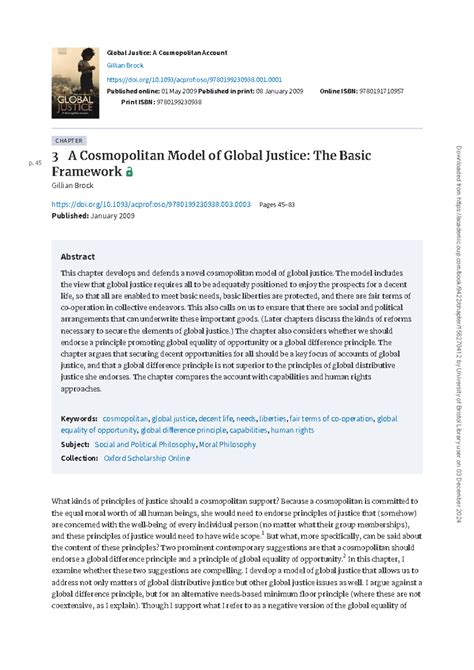 156270412 - Readings for justice debates - Global Justice: A