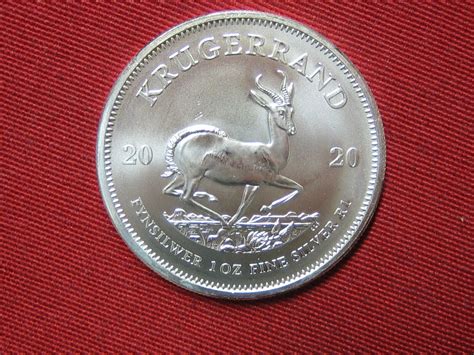 S Dafrika South Africa Rand Kr Gerrand Oz Silber Bu Unc Ma