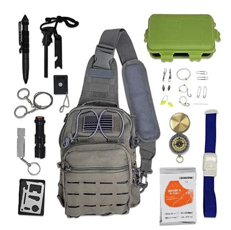 Wholesale Emergency Backpack Survival First Aid Bag Tactical Kit For