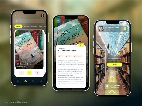 Ar Library Mobile Application Figma Community