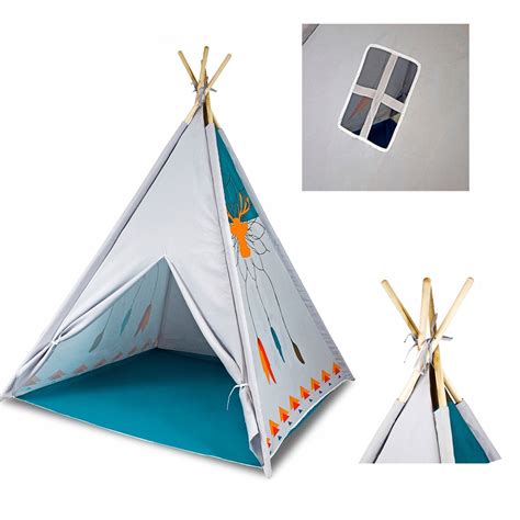 NAMIOT TIPI DLA DZIECI WIGWAM DOMEK NAMIOCIK DUŻY 13282814398 Allegro pl