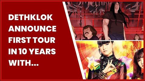 DETHKLOK ANNOUNCE FIRST TOUR IN 10 YEARS WITH BABYMETAL PROMISE