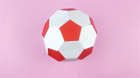 How To Make Origami Football Origami Soccer Ball Paper Soccer Ball