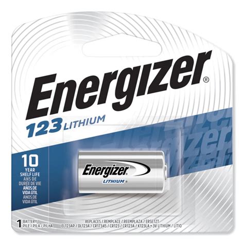 123 Lithium Photo Battery by Energizer® EVEEL123APBP | OnTimeSupplies.com