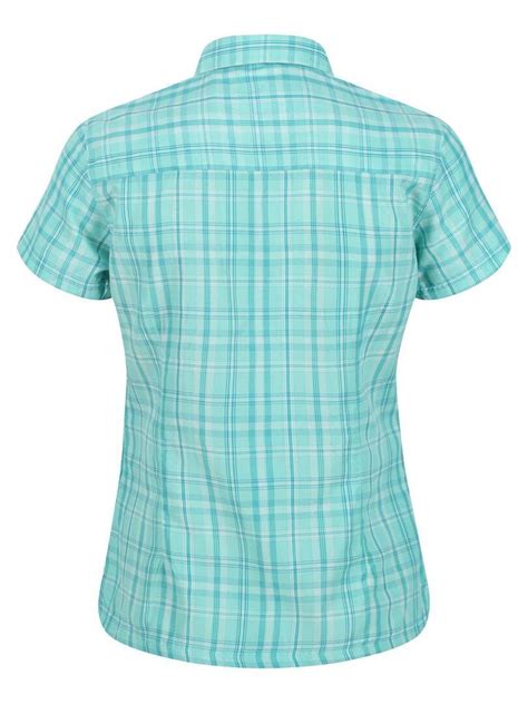 Regatta Chemise Mindano Bleu Turquoise Kiabi