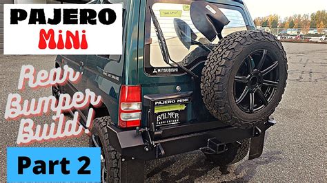 Pajero Mini Rear Bumper Part Youtube