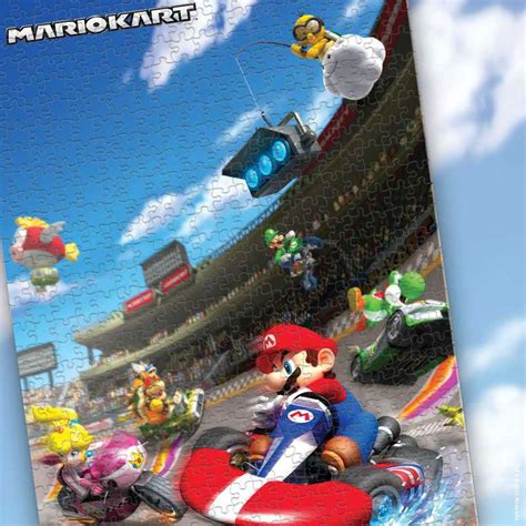 Buy Merchandise Super Mario Jigsaw Puzzle Mario Kart 1000 Pieces