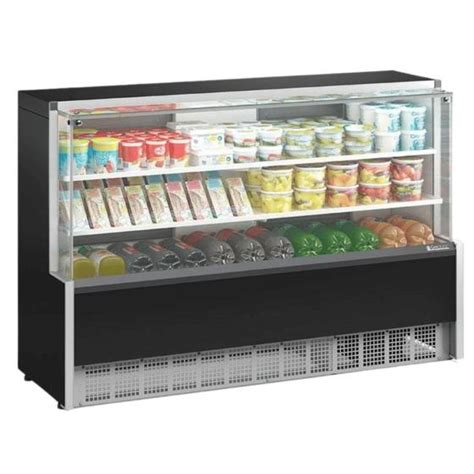 Vitrine Refrigerada Universal 2 Placas Frias GPDA 175R Pr Linha Aurora