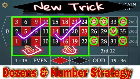 Dozens Number Best Strategy Roulette New Trick Roulette