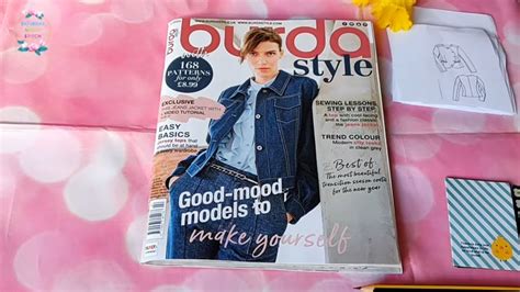 Burda Sewing Magazine Browsethrough Sewing Inspiration Youtube