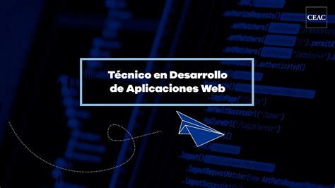 Curso Desarrollo De Aplicaciones Web CEAC YouTube