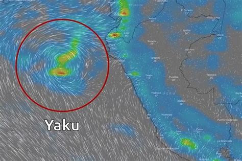 ¿qué Es El Ciclón Yaku Y Por Qué Afecta A La Costa Peruana Peru