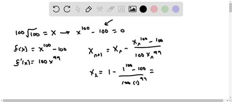 SOLVED 11 12 Use Newton S Method To Approximate The Given Number