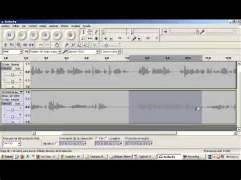 Audacity Tutorial Grabar Sonido Voz Youtube