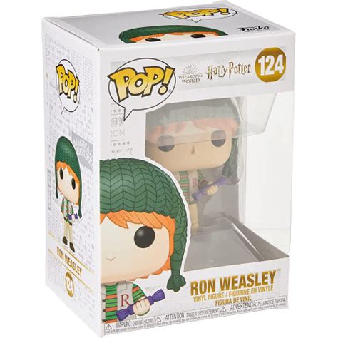 Harry Potter Holiday 124 Ron Weasley 9Cm Pop Dimensioni 9