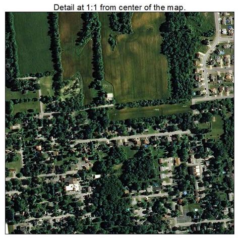 Aerial Photography Map of Lowell, IN Indiana