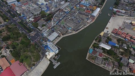 Samut Sakhon City - Thailand from Above