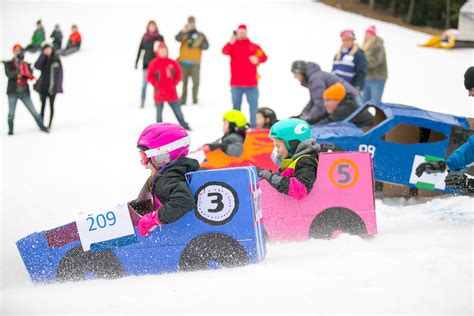 Cardboard Sled Race - Winterfest Grand Haven