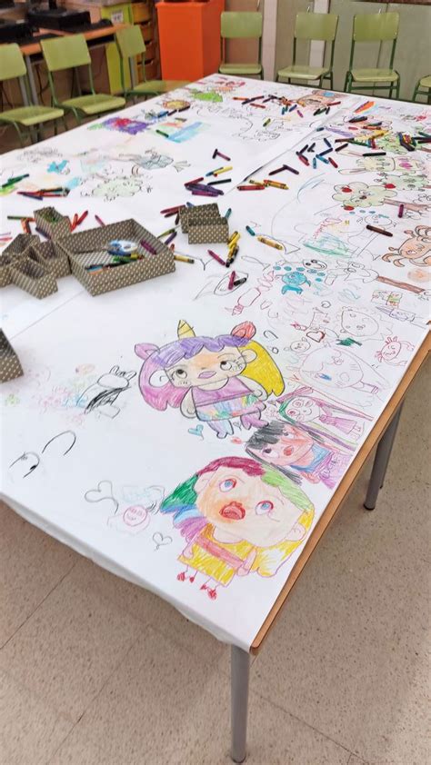 Taller De Creaci N Mural En La Escuela Seat De Barcelona Kawaii