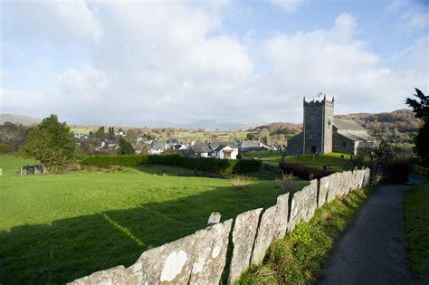 Free Stock photo of View of Hawkshead in the Cumbrian Lake District ...