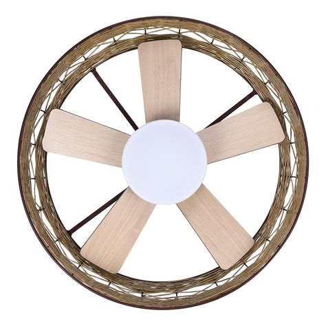 27" Reversible Flush Mount Ceiling Fan — ParrotUncle