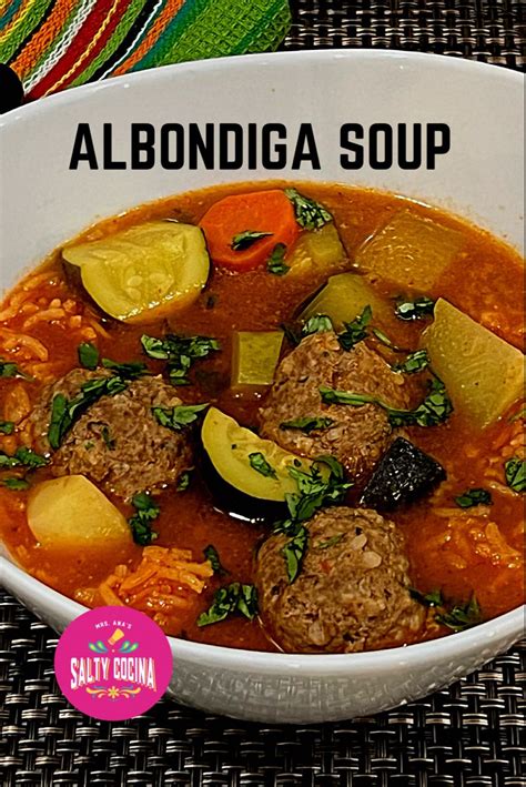 Albondigas Is A Traditional Mexican Meatball Soup Served In Light Or Hearty Tomato Sauce With