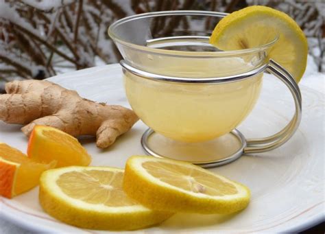 Healthy Living Lemon Honey Ginger Morning Drink To Support The Immune