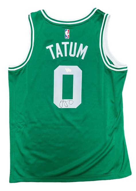 Jayson Tatum Signed Celtics Jersey (Fanatics) | Pristine Auction