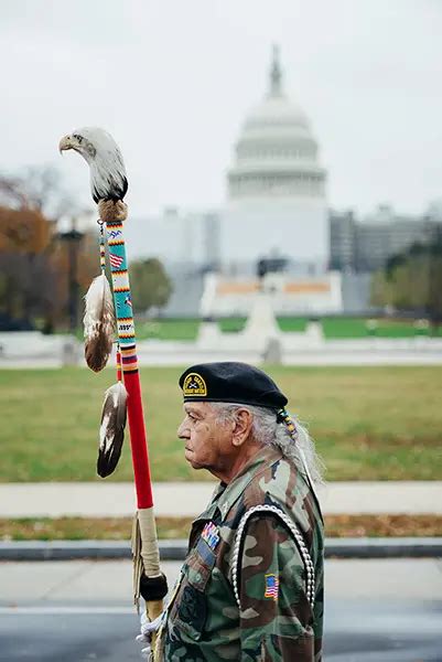 National Native American Veterans Memorial Native Veterans Procession