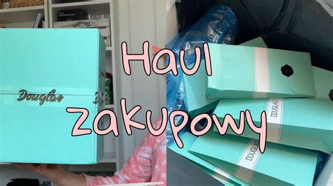 Unboxing Paczki Z DouglasaHaul Zakupowy Z Kwarantanny YouTube