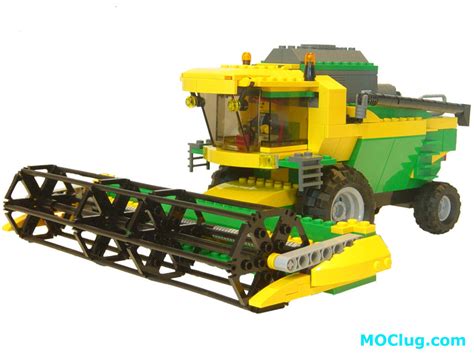 Lego 7636 Combine Harvester Mod A Photo On Flickriver