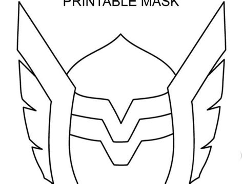 Free Printable Captain America Mask Template Artofit