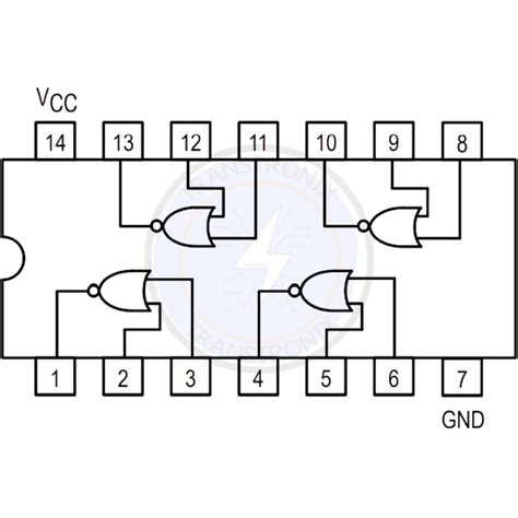 Compuerta Lógica Nor 74ls02