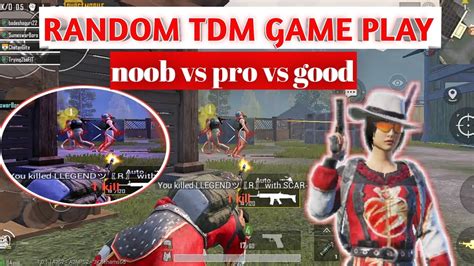 Pubg Mobile The Sume NOOB Vs PRO In PUBG MOBILE TDM CHALLENGE GAME