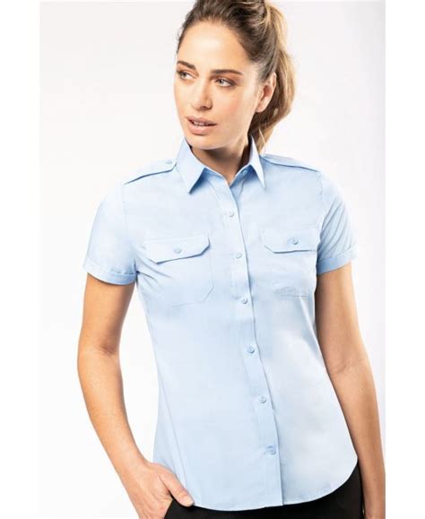 Chemise pilote personnalisé femme