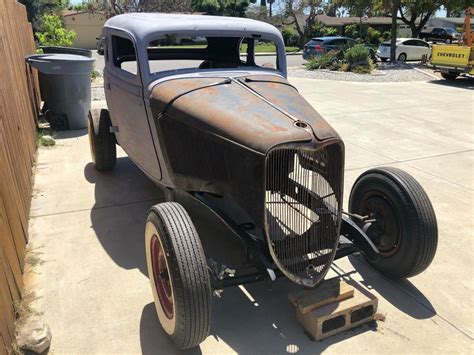 Ford Window Coupe Chopped Hot Rod Classic Ford Hot Rod