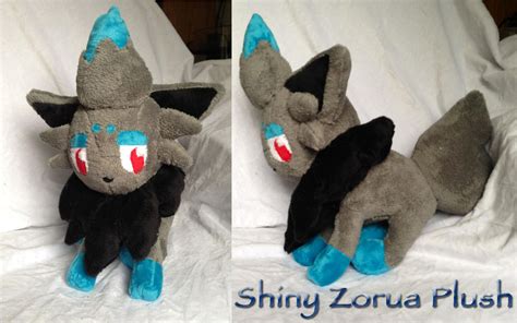 Shiny Zorua Plush by CeltysShadow on DeviantArt