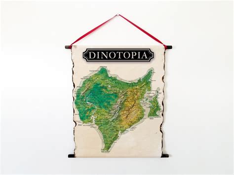 Dinotopia Map, the World Beneath Map, Dinotopia Island Map, First Flight Map, Map of Dinotopia ...