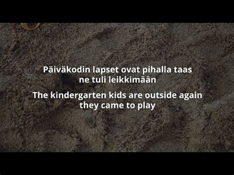 PMMP Päiväkoti Finnish English Lyrics YouTube