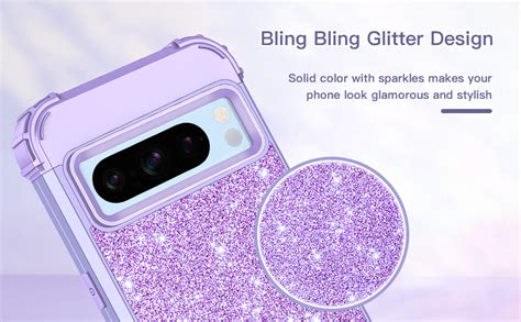 Amazon Lontect For Google Pixel Pro Case Glitter Sparkly Bling