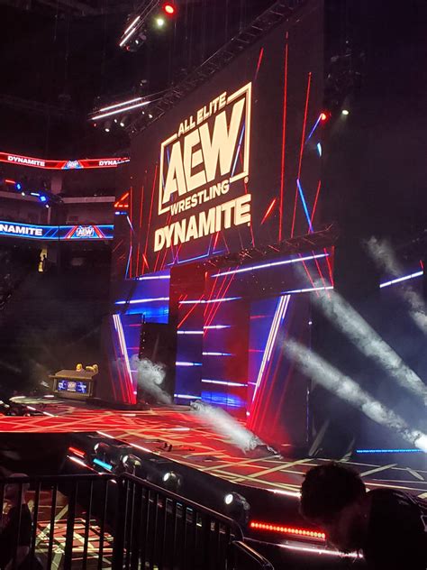 Aew Dynamite Stage By R Legend On Deviantart