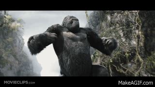 King Kong (4/10) Movie CLIP - Kong Rescues Ann (2005) HD on Make a GIF