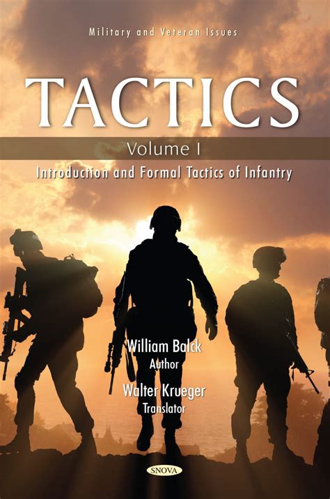 Tactics. Volume I: Introduction and Formal Tactics of Infantry – Nova ...