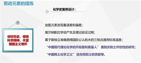 课程思政理论与实践基础化学课程中融入思想政治教育的途径与策略